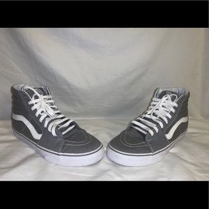 Grey High Top Vans